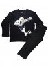 APPLE  Παιδική Πυτζάμα Χειμωνιάτικη για αγόρι 4-16 ετών PAOK #0550501 Μαύρο