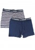 COTONELLA Ανδρικό Boxer 2 Pack #2384 Μπλε-Γκρι