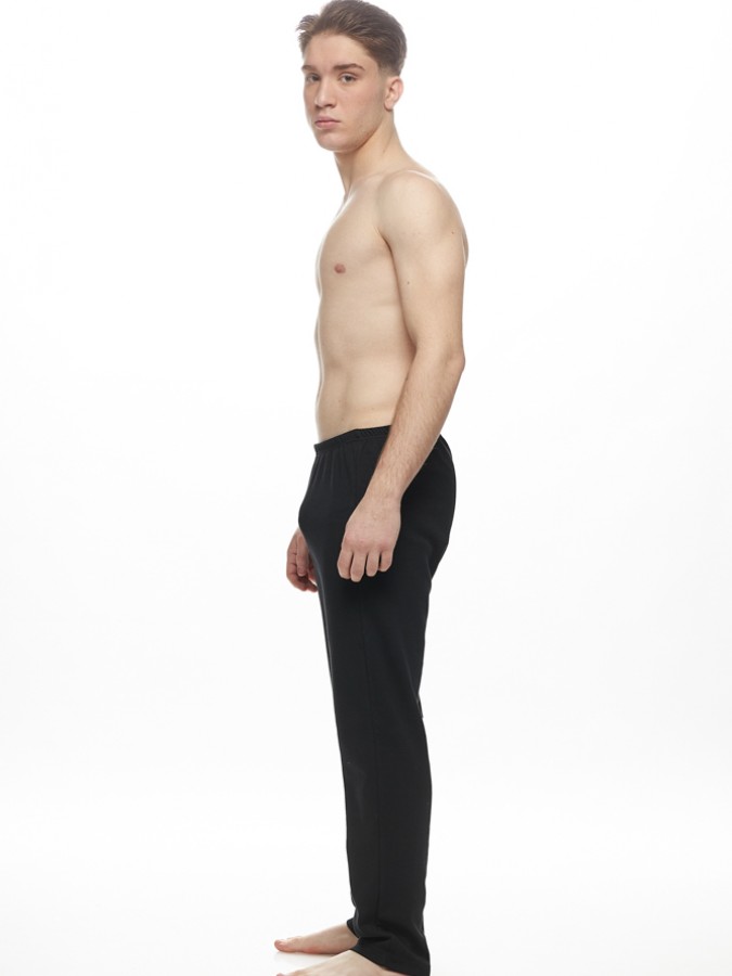 GALAXY - Ανδρικό Παντελόνι Πιτζάμας #780 Μαύρο