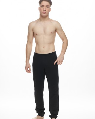 GALAXY - Ανδρικό Παντελόνι Πιτζάμας μπασκες στα πόδια #781 Μαύρο