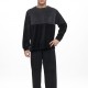 GALAXY - Ανδρική Χειμερινή Πιτζάμα Βελουτέ #806 Μαύρο GALAXY - Ανδρική Χειμερινή Πιτζάμα Βελουτέ #806 Μαύρο