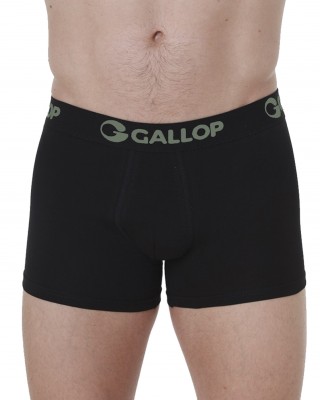 GALLOP Ανδρικό Boxer 2 Pack #G982-09 Μαύρο-Μπλε