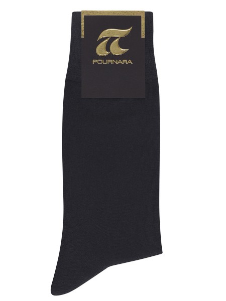 POURNARA Ανδρικές Κάλτσες Βαμβάκι & Lycra #212-19 Μαύρο