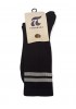 POURNARA Ανδρικές Κάλτσες Βαμβακερή Sport Αθλητική #2198-19 Μαύρο