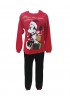 LIKE Γυναικεία Πιτζάμα Χειμωνιάτικη Χριστουγεννιάτικη #422-2160 Κόκκινο