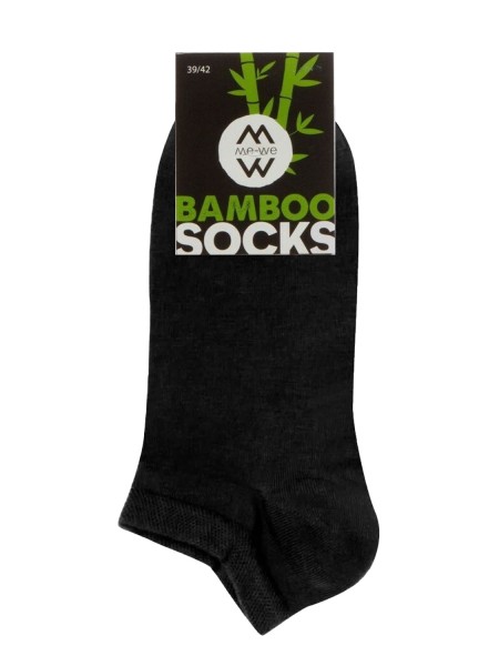 MEWE Γυναικείες Κάλτσες Κοφτές Bamboo - 1-1702 Μαύρο