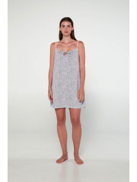 Vamp Γυναικείο Νυχτικό με Τιράντες #20330 PINK CANDY 