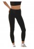 YSABEL MORA Legging Γυναικείο Αθλητικό Κολάν RIB  #70835 Μαύρο