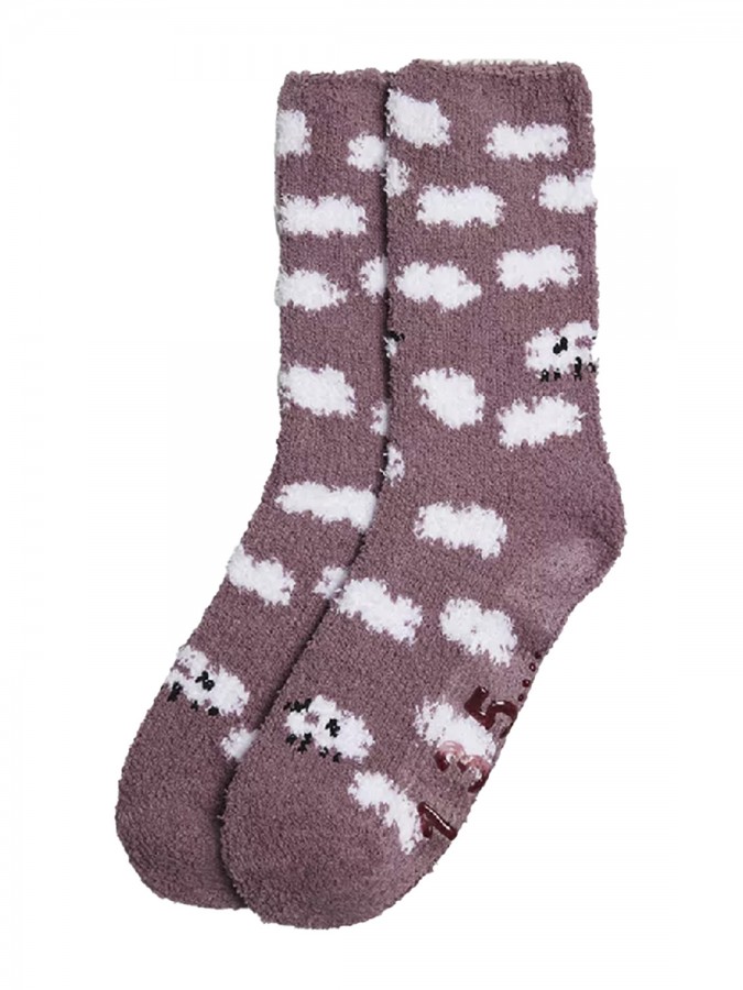 YSABEL MORA Κάλτσες Soft Χνουδωτές Αντιολισθιτικές #12893 Ροζ