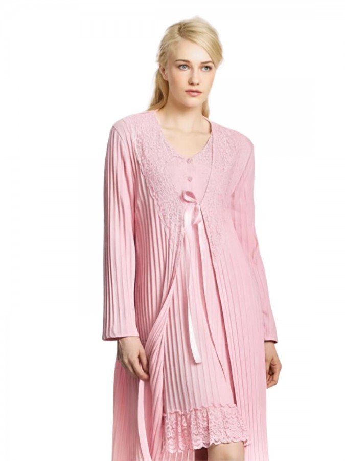 ΓΙΩΤΑ - Γυναικεία Ρόμπα - 1605 Ροζ