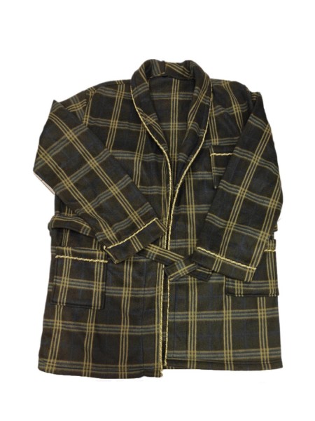 Ανδρική Ρόμπα Fleece #55654 Πράσινο