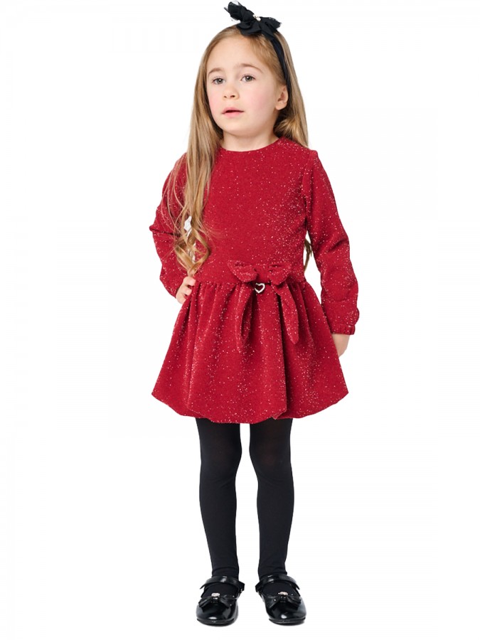 BABYLON Παιδικό Φόρεμα για Κορίτσι 1-6 ετών - 12526542 Κόκκινο BABYLON Παιδικό Φόρεμα για Κορίτσι 1-6 ετών - 12526542 Κόκκινο