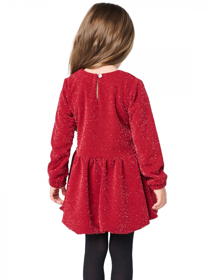 BABYLON Παιδικό Φόρεμα για Κορίτσι 1-6 ετών - 12526542 Κόκκινο BABYLON Παιδικό Φόρεμα για Κορίτσι 1-6 ετών - 12526542 Κόκκινο