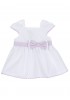 CHICCO Βρεφικό Φόρεμα για Κορίτσια 3 - 24 μηνών #00143 Λευκό
