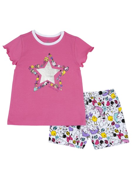 CHICCO Εφηβική Πιτζάμα για Κορίτσια (5 - 12 ετών) # 354190 Ροζ