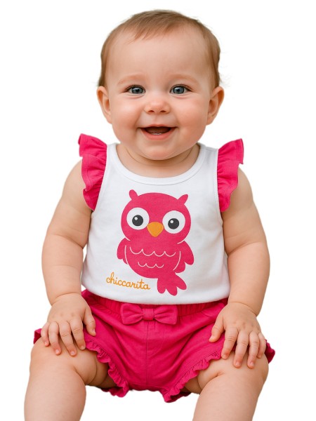 CHICCO Βρεφικό Σετ για Κορίτσια (0 - 24 μηνών) # 67741-52662 ΦΟΥΞ CHICCO Βρεφικό Σετ για Κορίτσια (0 - 24 μηνών) # 67741-52662 ΦΟΥΞ