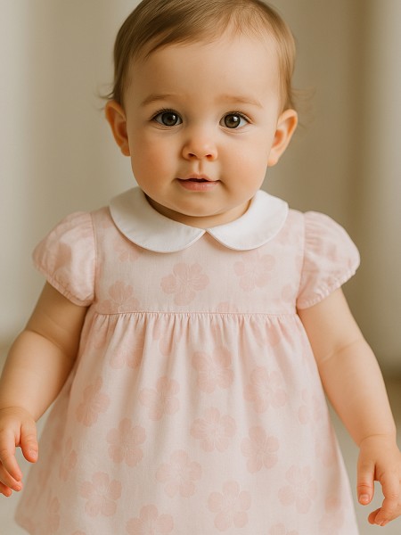 CHICCO Βρεφικό Φόρεμα για Κορίτσια 3 - 24 μηνών #934350 Ροζ