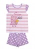 CERDA Παιδική Πυτζάμα Καλοκαιρινή για κορίτσι 2-6 ετών Peppa Pig #8878 Ροζ