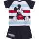 CERDA BEBE Πυτζάμα Καλοκαιρινή για αγόρια 6-36 μηνών Mickey Mouse #8972 Μπλε Σκούρο