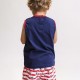 CERDA BEBE Πυτζάμα Καλοκαιρινή Α/Μ για αγόρια 6-36 μηνών Mickey Mouse #8979 Μπλε Σκούρο