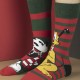 CERDA Ανδρικές Χριστουγεννιάτικες Κάλτσες 3 Ζευγάρια Mickey Mouse GiftBox #8653 Πολύχρωμες
