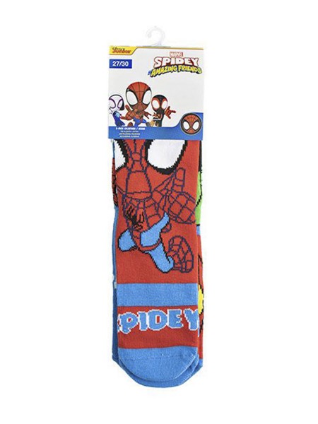 CERDA Kάλτσες μακριές για κορίτσι σετ 3 ζεύγη Spidey #2486 multi