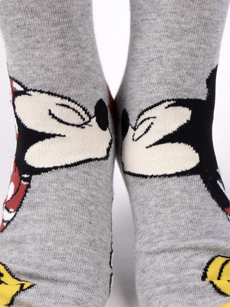 CERDA Kάλτσες ψηλές με σχέδιο Minnie Mouse #2551 Γκρι CERDA Kάλτσες ψηλές με σχέδιο Minnie Mouse #2551 Γκρι