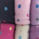 DESIGN Kάλτσες πετσετέ για κορίτσι σετ 6 ζεύγη #DOTS
