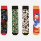 DISNEY Kάλτσες ψηλές με σχέδια σετ 4 ζεύγη #MC20555 Mickey Mouse