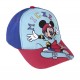 DISNEY Παιδικό Καπέλο με γυαλιά ηλίου για αγόρια Mickey Mouse Skate #9864 Μπλε
