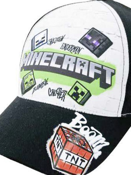 DISNEY Παιδικό Καπέλο για αγόρια Minecraft #56066736 Μαύρος