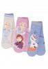 DISNEY Kάλτσες πετσετέ με τάπες σετ 3 ζεύγη #FZ20523 Frozen