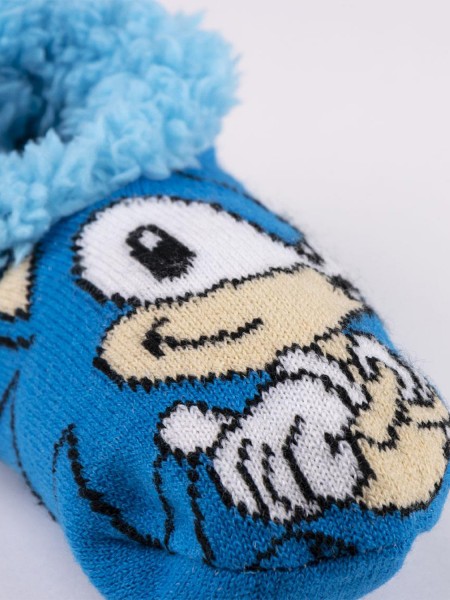 CERDA Παιδικές Παντόφλες μαλακές για αγόρι Sonic #6194 Μπλε