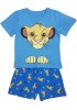 DISNEY Παιδική Πιτζάμα Καλοκαιρινή για αγόρι 3-8 ετών Lion King #56554 Μπλε