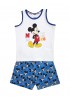 DISNEY Παιδική Πιτζάμα Καλοκαιρινή Α/Μ για αγόρι 3-8 ετών Mickey Mouse #57322 Μπλε