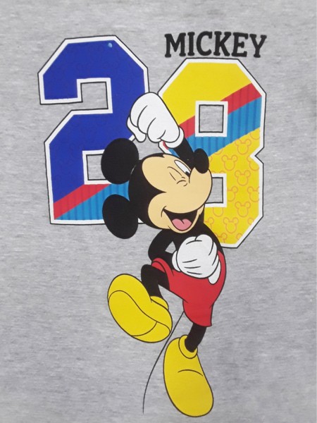 DISNEY Παιδική Πιτζάμα Καλοκαιρινή για αγόρι 3-8 ετών Mickey Mouse #56684 Γκρι DISNEY Παιδική Πιτζάμα Καλοκαιρινή για αγόρι 3-8 ετών Mickey Mouse #56684 Γκρι