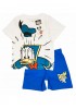 DISNEY Παιδική Πιτζάμα Καλοκαιρινή για αγόρι 3-8 ετών Donald Duck #19792 Μπλε Ανοιχτό