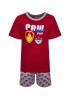 DISNEY Παιδική Πιτζάμα Καλοκαιρινή για αγόρι 2-8 ετών Paw Patrol #34579 Kόκκινο