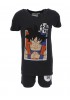 DISNEY Παιδική Πιτζάμα Καλοκαιρινή για αγόρι 6-12 ετών Dragon Ball Z #DB018 Μαύρο