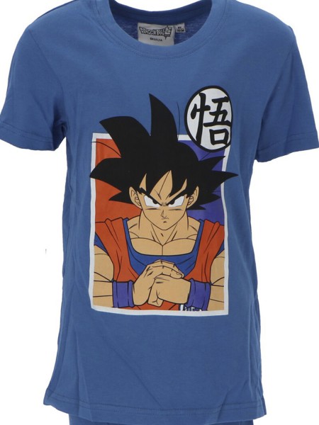 DISNEY Παιδική Πιτζάμα Καλοκαιρινή για αγόρι 6-12 ετών Dragon Ball Z #DB018 Μπλε DISNEY Παιδική Πιτζάμα Καλοκαιρινή για αγόρι 6-12 ετών Dragon Ball Z #DB018 Μπλε