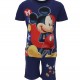 DISNEY Παιδική Πιτζάμα Καλοκαιρινή για αγόρι 2-8 ετών Mickey Mouse Happy #23-1078 Μπλε