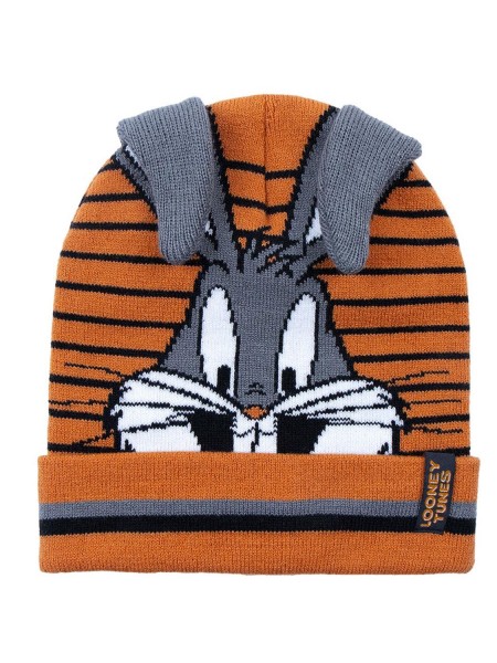 CERDA Παιδικό Σκουφάκι πλεκτό Bugs Bunny 4-8 ετών #9635 Πορτοκαλί