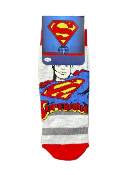 DISNEY Kάλτσες μακριές για αγόρι σετ 3 ζεύγη SuperMan #SM17073 multi DISNEY Kάλτσες μακριές για αγόρι σετ 3 ζεύγη SuperMan #SM17073 multi