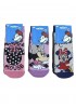 DISNEY Kάλτσες πετσετέ με τάπες σετ 3 ζεύγη Minnie Mouse #MN21554 multi