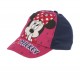 DISNEY Παιδικό Καπέλο για κορίτσια Minnie Mouse I love Mickey #23-0155 Μπλε/ Φουξ
