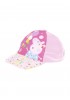 DISNEY Παιδικό Καπέλο για κορίτσια Peppa Pig Happy Dino #23-0005 Ροζ