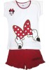 DISNEY Παιδική Πιτζάμα Καλοκαιρινή για κορίτσι 9-14 ετών Minnie Mouse #59074 Κόκκινο