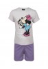 DISNEY Παιδική Πιτζάμα Καλοκαιρινή για κορίτσι 2-8 ετών Minnie Mouse #39032 Λιλά