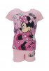 DISNEY Παιδική Πιτζάμα Καλοκαιρινή για κορίτσι 2-8 ετών Minnie Mouse #23-1064 Ροζ Ανοιχτό
