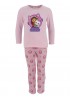 DISNEY Παιδική Πυτζάμα Χειμωνιάτικη Fleece για Κορίτσι 4-8 ετών Gabby's Dollhouse - Ροζ